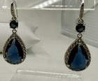 Mixed Lot Fashion Costume Earrings Multi-pair Dangle drop   Stud Hook Blue