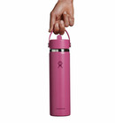 Hydro Flask Water Bottle Insulated Stainless Steel Wide Mouth Flex Straw 24oz