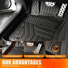 Floor Mats For 2018 - 2024 Toyota Camry Fwd Only  l le se trd xle xse 