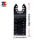 48 Pack Oscillating Multi Tool Saw Blades 24 Pcs 1-3 8 Inch   24 Pcs 1-3 4 Inch