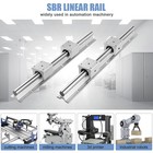 Linear Rail 2pcs Sbr16 2000mm Linear Guide Rail Kit Support Linear Slide Rail   