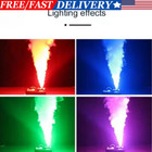 Us Shipping 24 Led Rgb 1500w Vertical Spray Fog Machine Fog Party Haze Machine