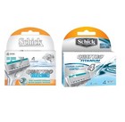 Schick Quattro Razor Blades Mens Refill Cartridges Shaver Quatro