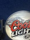 New Old Stock Coors Light Premium Beer Two Sided Pub Sign Head For The Mountains