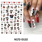 Cute Mickey Minnie Mouse Nail Stickers     Easy Diy Nail Art Decoration