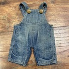 Vtg Buddy Lee Doll Union Made Guaranteed Shrunk Overalls Denim Cap Hat Outfit