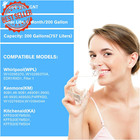 Edr1rxd1 W10295370a Water Filter Replacement For Whirlpool  3 Pack