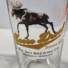 Lot Of 2 Moose Drool Brown Ale Big Sky Brewing Company 16 Oz  Pint Glasses