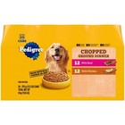 Chopped Ground Dinner Wet Dog Food Variety Pack  13 2 Oz Cans  24 Pack 