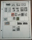 Ceylon - 1900 - 1966 - Lot Of Stamps On Album Pages  - Used