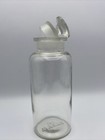 Antique Apothecary Glass Bottle W Ground Neck   Stopper 8 25 h 1890s  Wyeth  Rx
