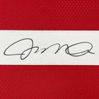 Framed Autographed signed Joe Montana 33x42 San Francisco Red Jersey Jsa Coa