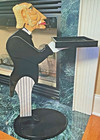 Vintage Bombay Company James The Butler 33    Serving Tray Side Table Vanity Stand