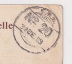 1919 Palestine Indian Fpo No 20 Postcard 4th Indian Calvary Division To Ipswich