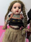 5 25    Antique Painted Bisque German Dolls All Original 2 Set Compo Bodies  sf