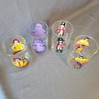Vintage 1977 Mcdonald   s Action Series Collectors Glasses Lot Of 4