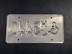 New Jersey 1993 Handicapped Wheelchair License Plate      hj 5440 - Garden State