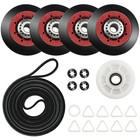 4392067 Dryer Repair Kit Belt Rollers   Idler For Whirlpool Kenmore Maytag Duet