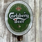 Rare Carlsberg Short Tap Handle Vintage Mini Beer Knob Imported Man Cave