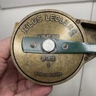Vintage Nilus Leclerc Hand-crank Bobbin Winder Brass Weaving Loom D     310 -e