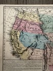 Antique Map Of The United States  approx  1854 
