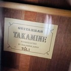 Takamine Tgl1 Classical Guitar With Hard Case  650mm Scale  53mm Nut