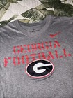Mens Nike Georgia Bulldogs T Shirt Football Dri-fit