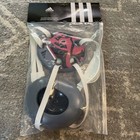Adidas Wrestling Response Ear Guard  Adult  Custom Bird Mascot  Cardinal  Grey