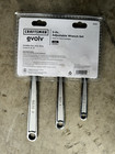Craftsman 3 Piece Adjustable Wrench Set - 6  8  10 Inch Length  damaged Packing 