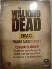 Walking Dead Season 3 Steven Yeun Autograph Card A4