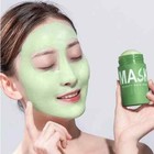 2 Pack Green Clay Face Mask Clay Cleansing Mask Stick Facial Blackhead Purifying