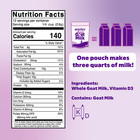 Practical minimalistic meyenberg Goat Milk Whole Powdered Goat Milk  2 Oz 340 G 