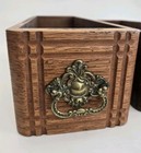 Vintage Antique Wooden Sewing Machine Drawers