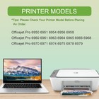 902 Xl 902xl Bcmy Ink Cartridges For Hp Officejet Pro 6958 6962 6975 6951 6979