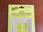 Dollhouse Single French Door Interior Unpainted 1 12 Scale Miniature Hw6022