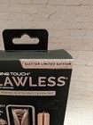 Finishing Touch Flawless Facial Hair Remover 18k Gold Plated Glitter 