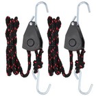  2 Pcs Kayak Rope Tie Down Straps Heavy Kayak Rope Straps Canoe 3 8  X 10 Ft