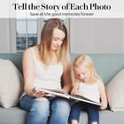Linen Cover 4x6 Photo Album For 300 Pictures - Ideal For Family Memories