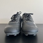 Adidas Youth 4 5 Baseball Cleats Black White Stripes