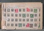 1940 The World Postage Stamp Album Us   Foreign Stamp   Album Co Partly Filled