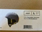 Smith Holt Ski Rental Helmet Bombshell Construction Sz L 59-63cm Color Gunmetal