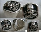 Secret Society 322 Skull And Bones  Rings Silver 925