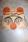 Rare 1940 s Hires Root Beer Bottle Topper Halloween Clown Mask