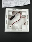 4    Sq  Neptune Halo Low Voltage Led Lighted Vinyl Post Cap - White