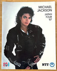 Michael Jackson Japan Concert Program 4 Book Set 1987 1988 1992 1996 Bad Tour Mj