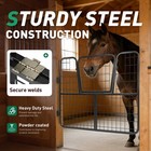 Horse Stall Gate 48 x42  Livestock Gate W drop Down Yoke For Sheep Fencing