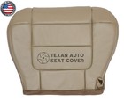 2001 2002 Ford F150 Lariat Crew Cab Synthetic Leather Replacement Seat Cover Tan