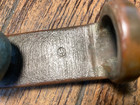 Vintage Merriman Bronze Spinnaker Car slide Spring Stop  1  T-track Nice Patina 