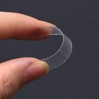 200pcs Clear Plastic Collar Stays 55x10mm Shirt Collar Stiffeners Set