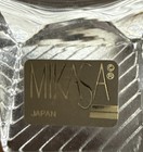 Mikasa Crystal Polished Portraits Oval Picture Frame Ribbed Glass 6   